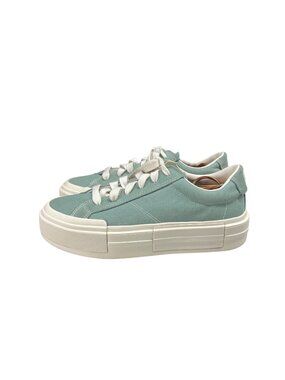 Converse Chuck Taylor All Star Lift Platform Canvas Sneakers Green Size 11